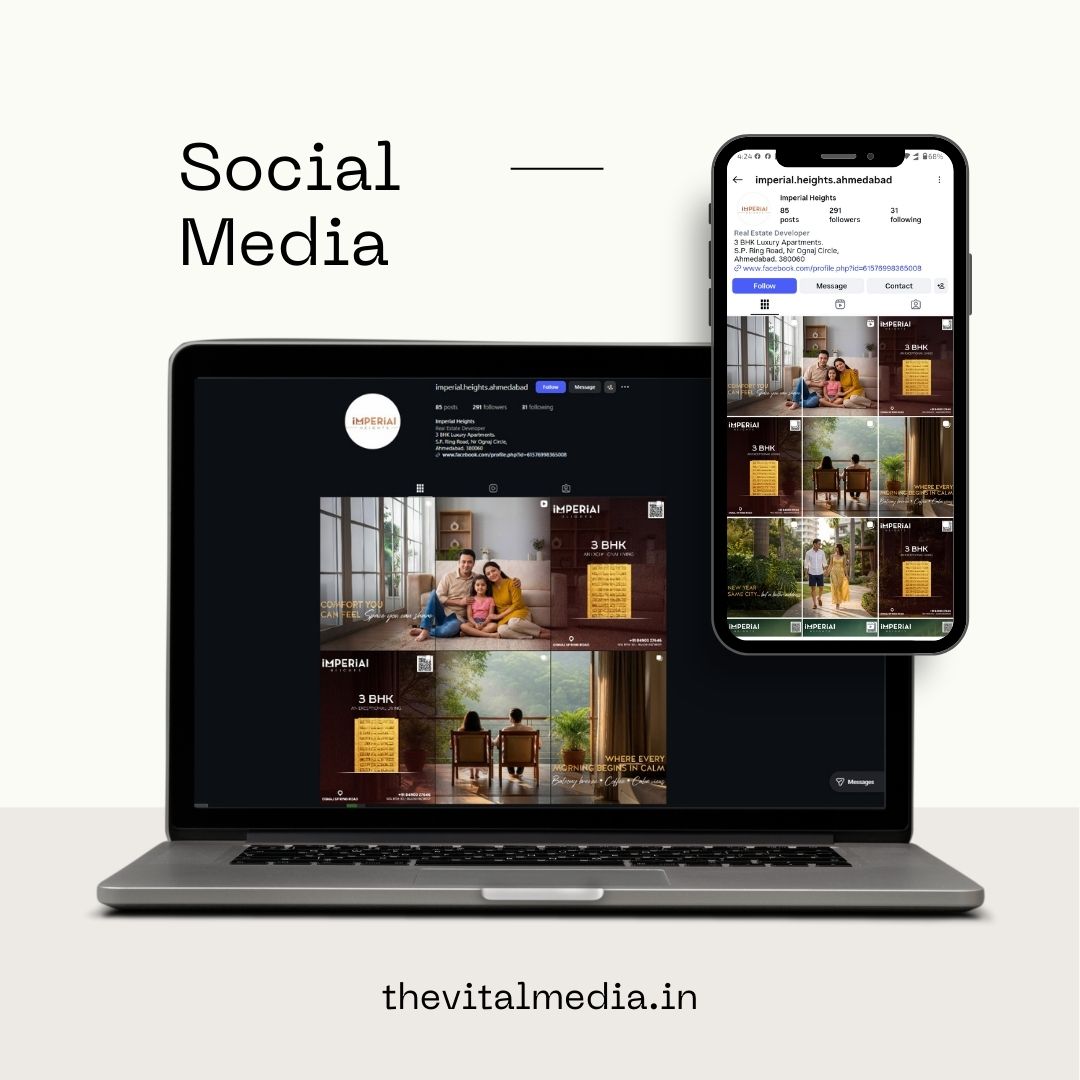 Social Media Agency in Ahmedabad | The Vital Media | The Vital Media