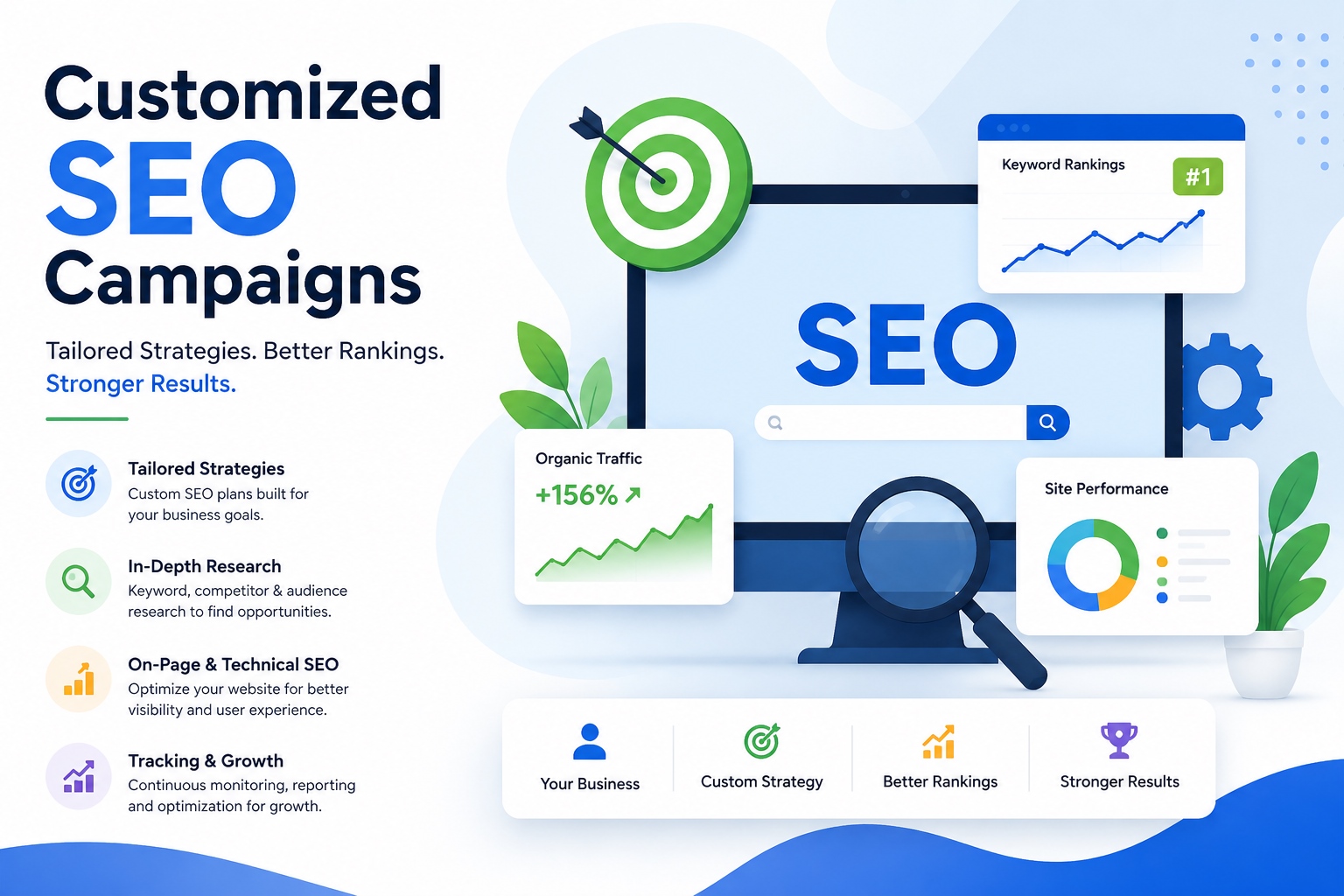 Customized SEO Campaigns | The Vital Media