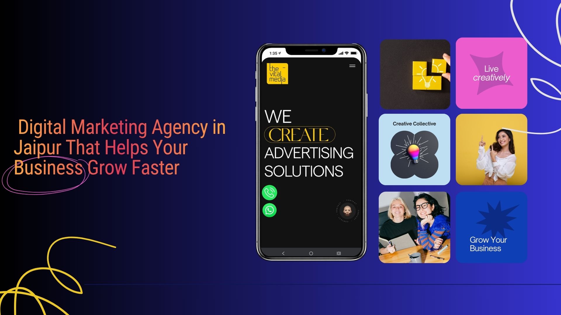 Digital Marketing Agency in Jaipur That Helps Your Business Grow Faster | The Vital Media 