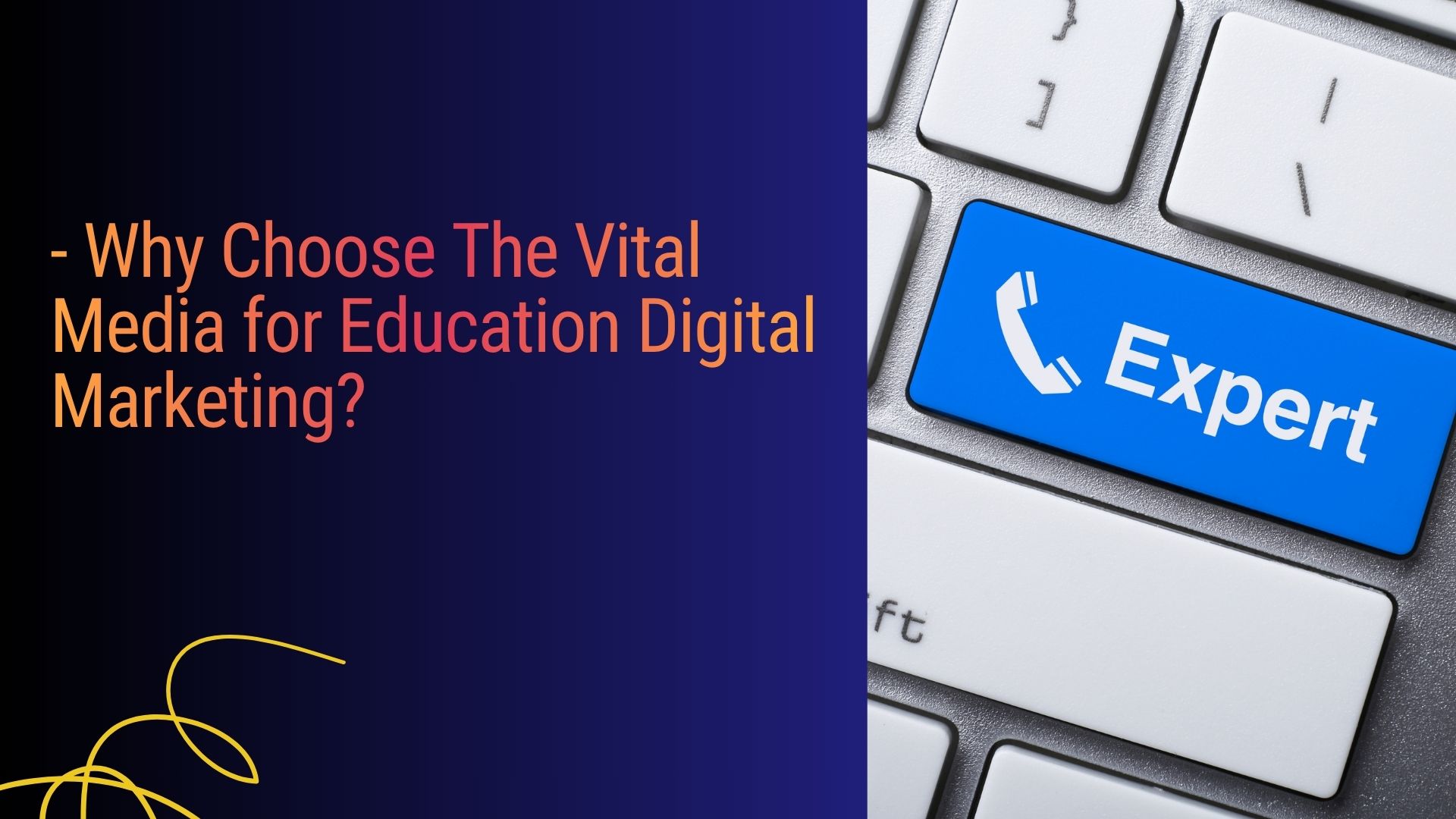 Why Choose The Vital Media for Education Digital Marketing? | The Vital Media