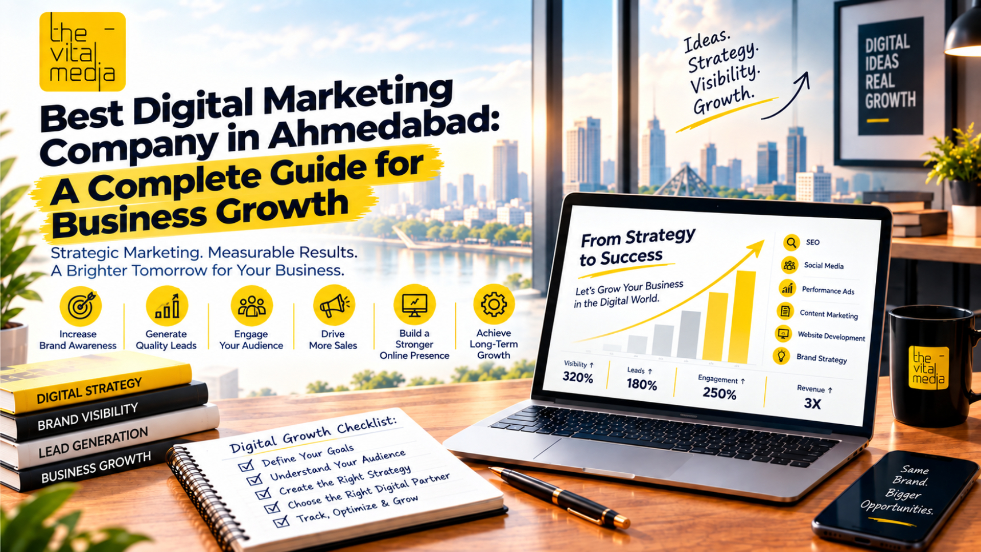 Best Digital Marketing company in ahmedabad a complete Guide for Business Growth | The Vital Media
