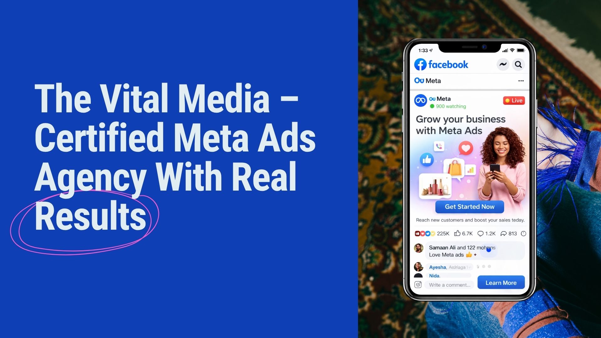 Best Meta Ads Agency in India | The Vital Media