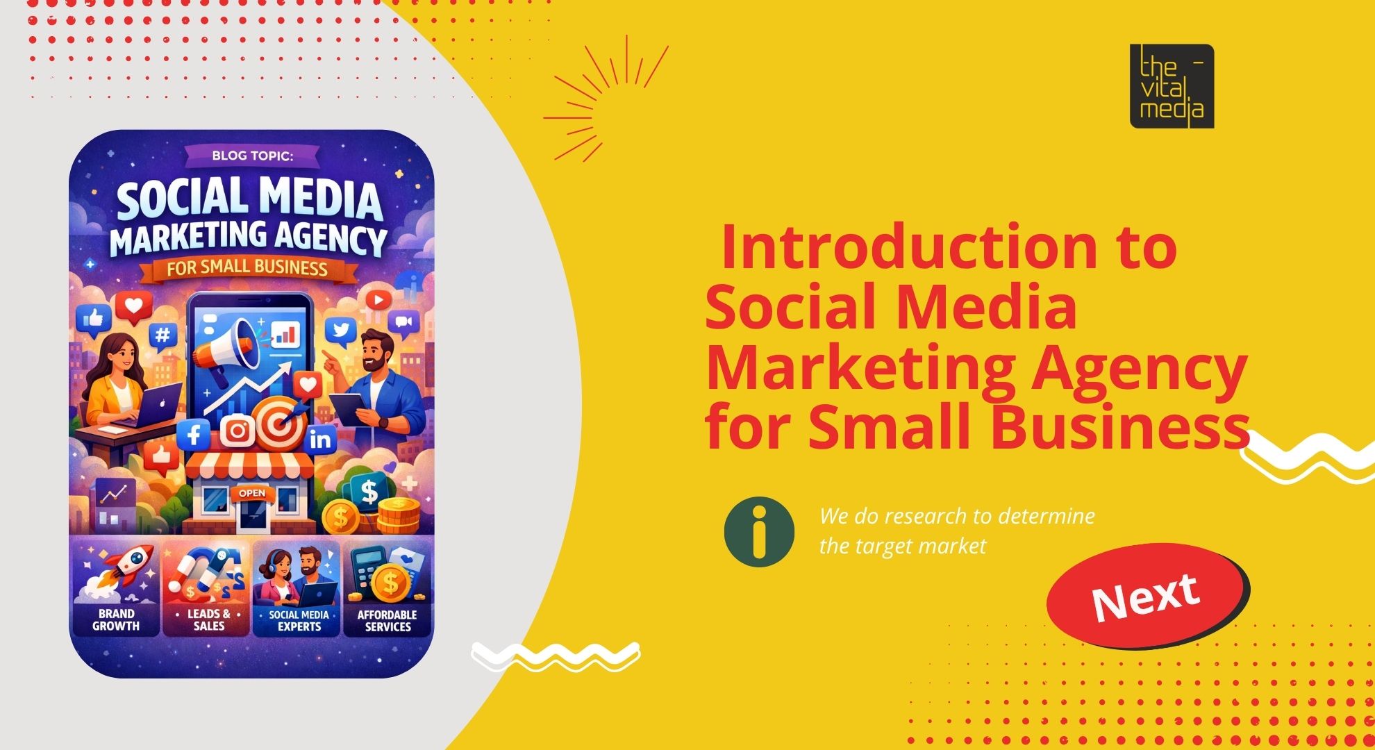 Introduction to Social Media Marketing Agency for Small Business | The Vital Media