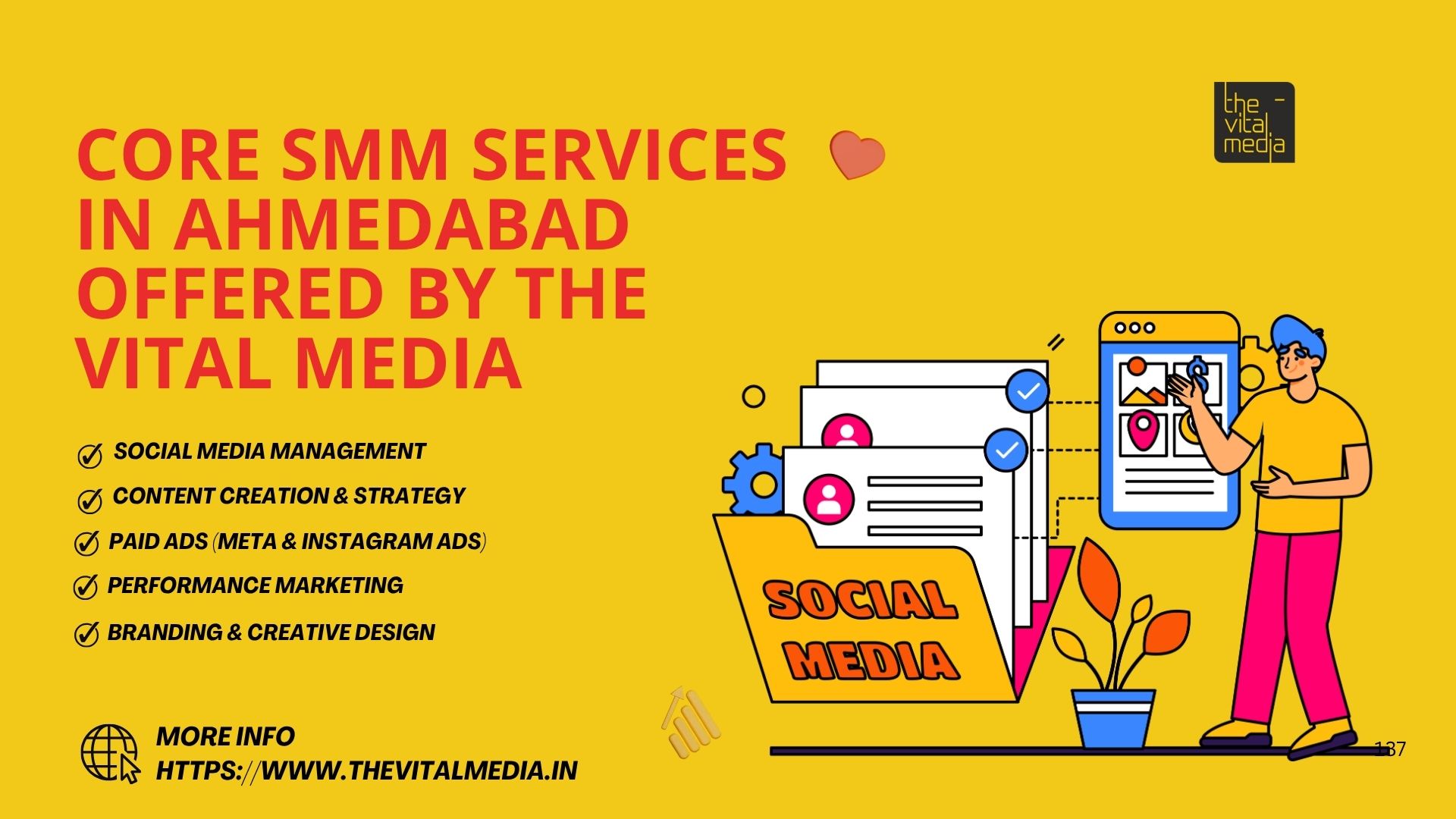 Social Media Marketing Services in Ahmedabad | The Vital Media