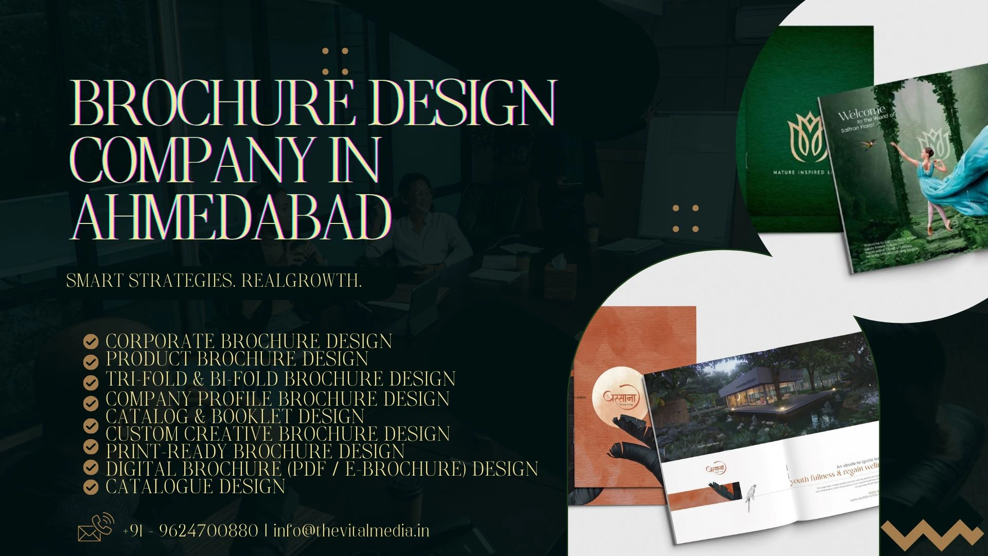 Brochure Design Company in Ahmedabad | The Vital Media