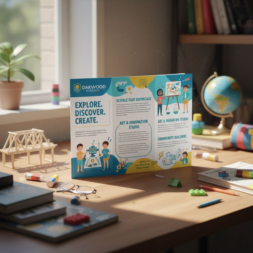 Catalogue Design For School | The Vital Media