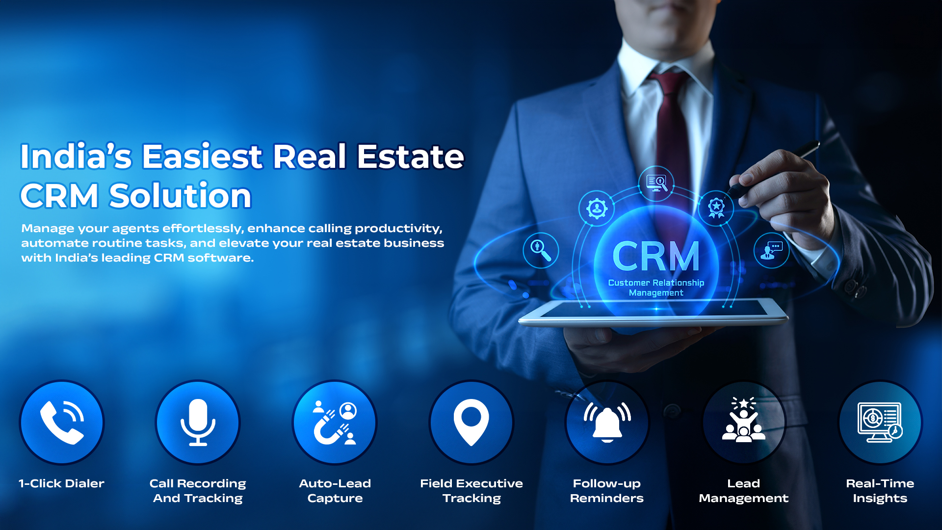 CRM for Real Estate in Ahmedabad by The Vital Media CRM for Real Estate in Ahmedabad by The Vital Media