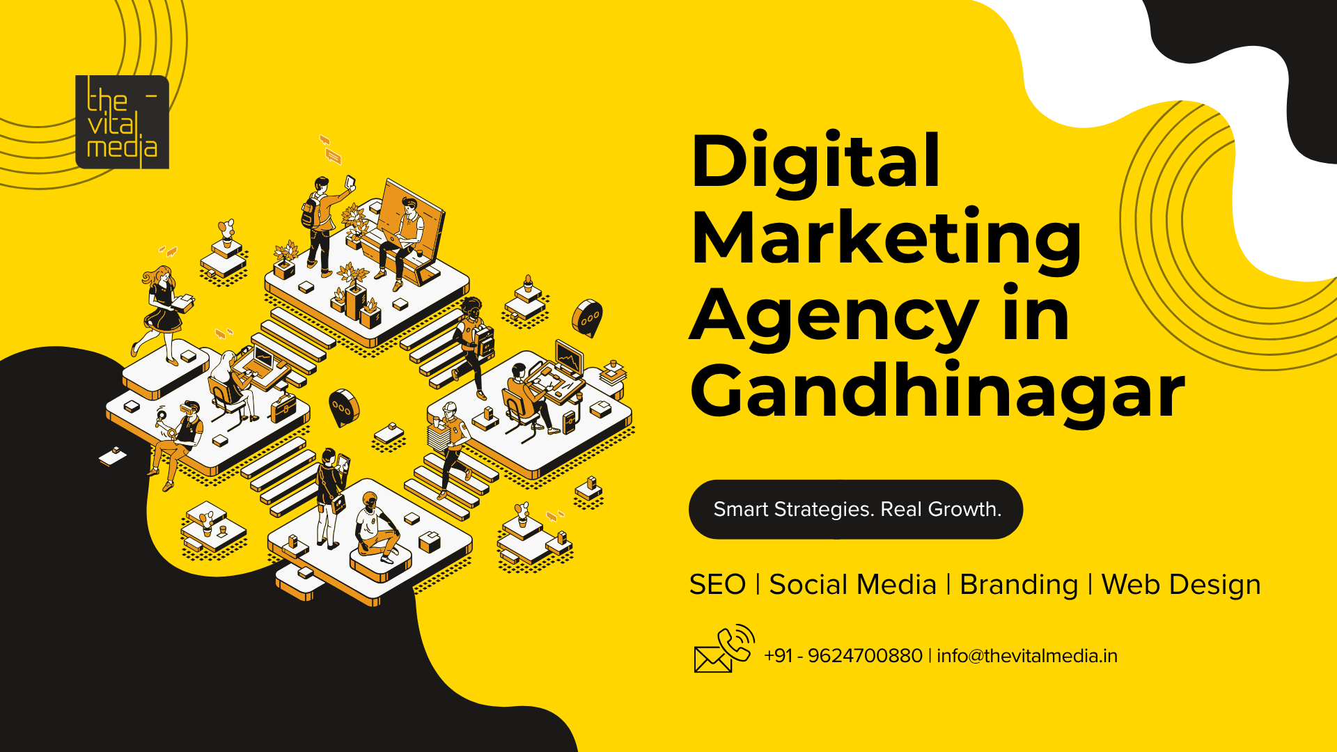Digital Marketing Agency in Gandhinagar | The Vital Media