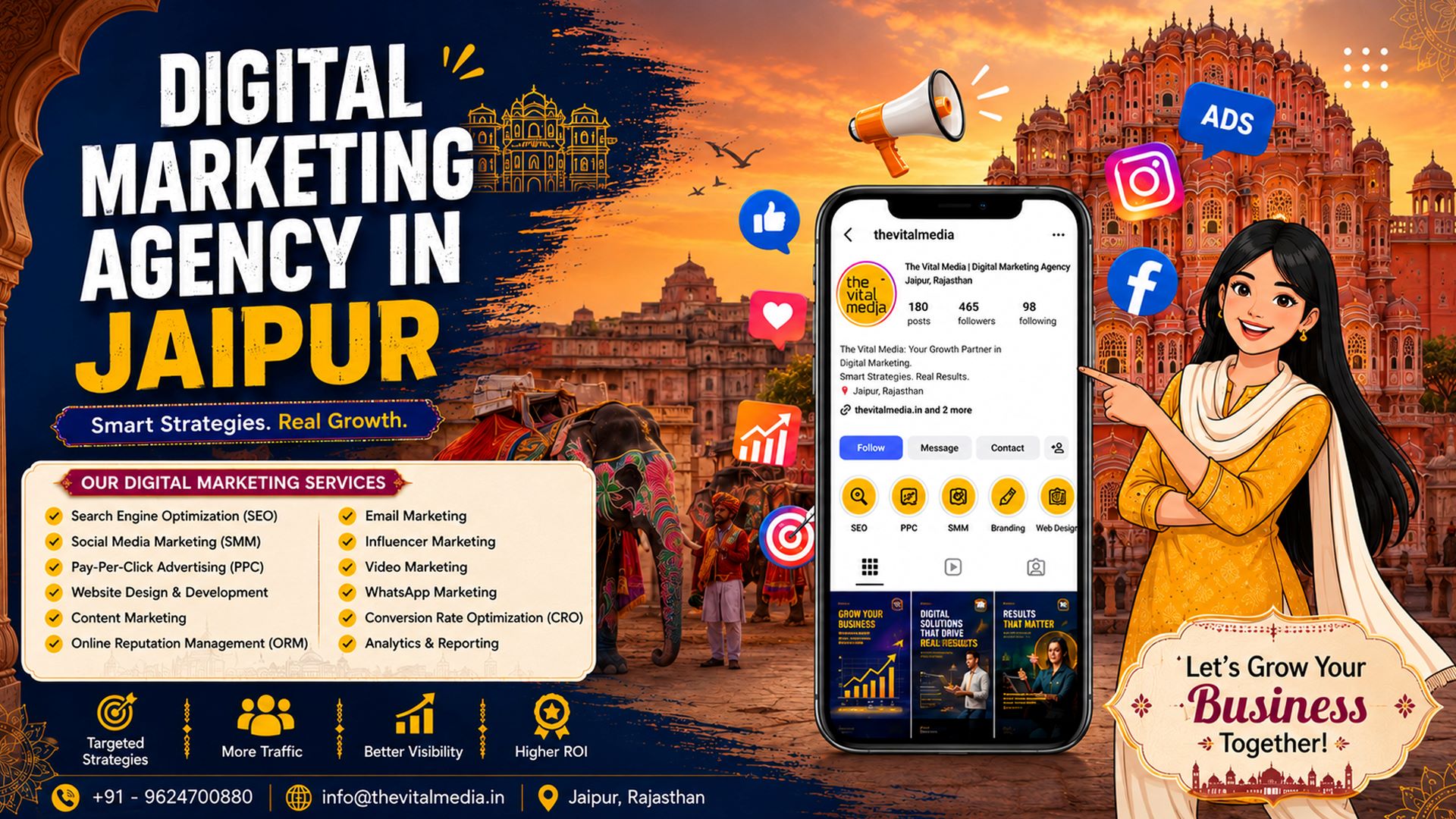 Digital Marketing Agency in Jaipur | The Vital Media