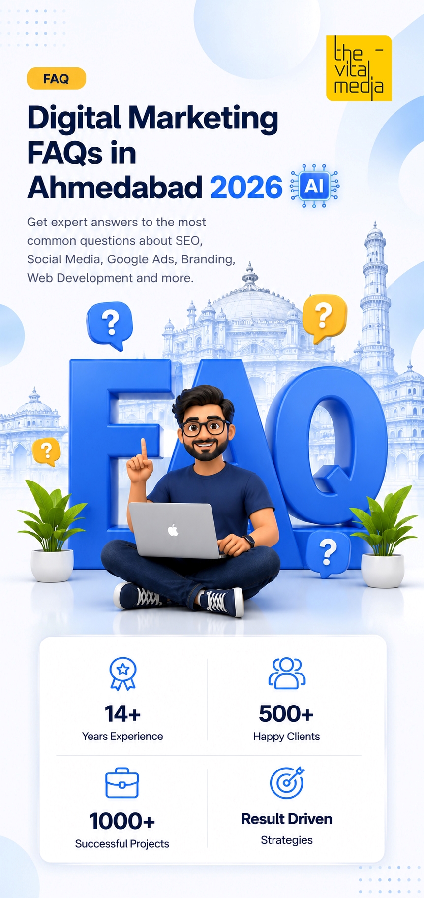 Digital Marketing FAQs Ahmedabad 2026 | SEO, AEO & AI Marketing Guide