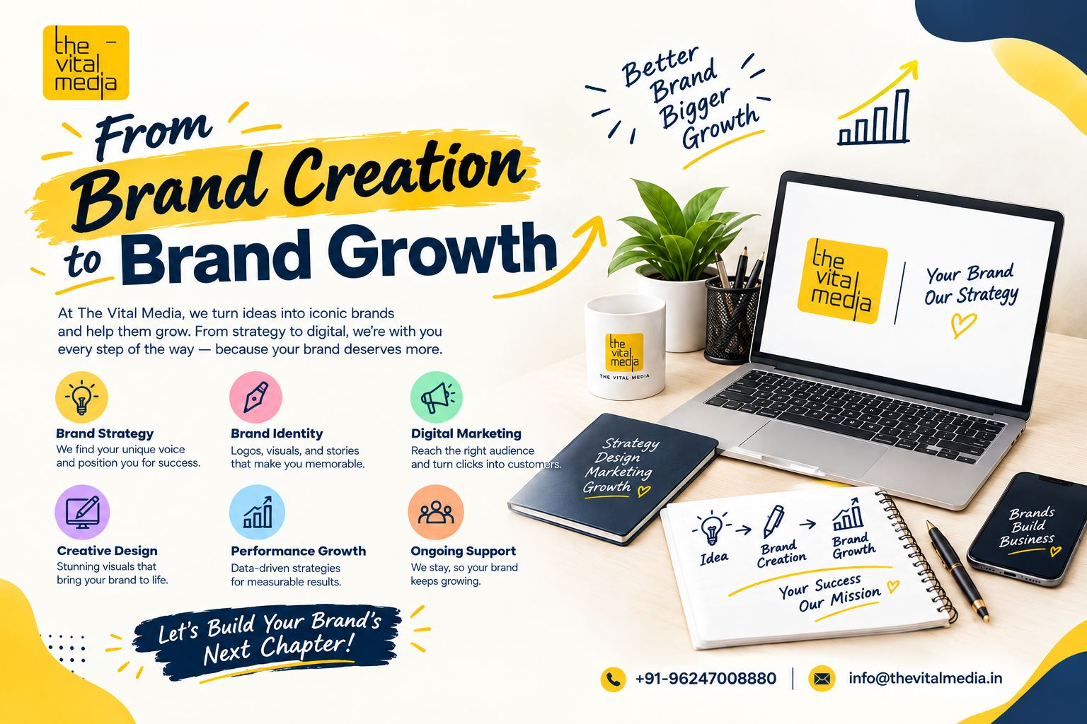 From Brand Creation to Brand Growth | The Vital Media