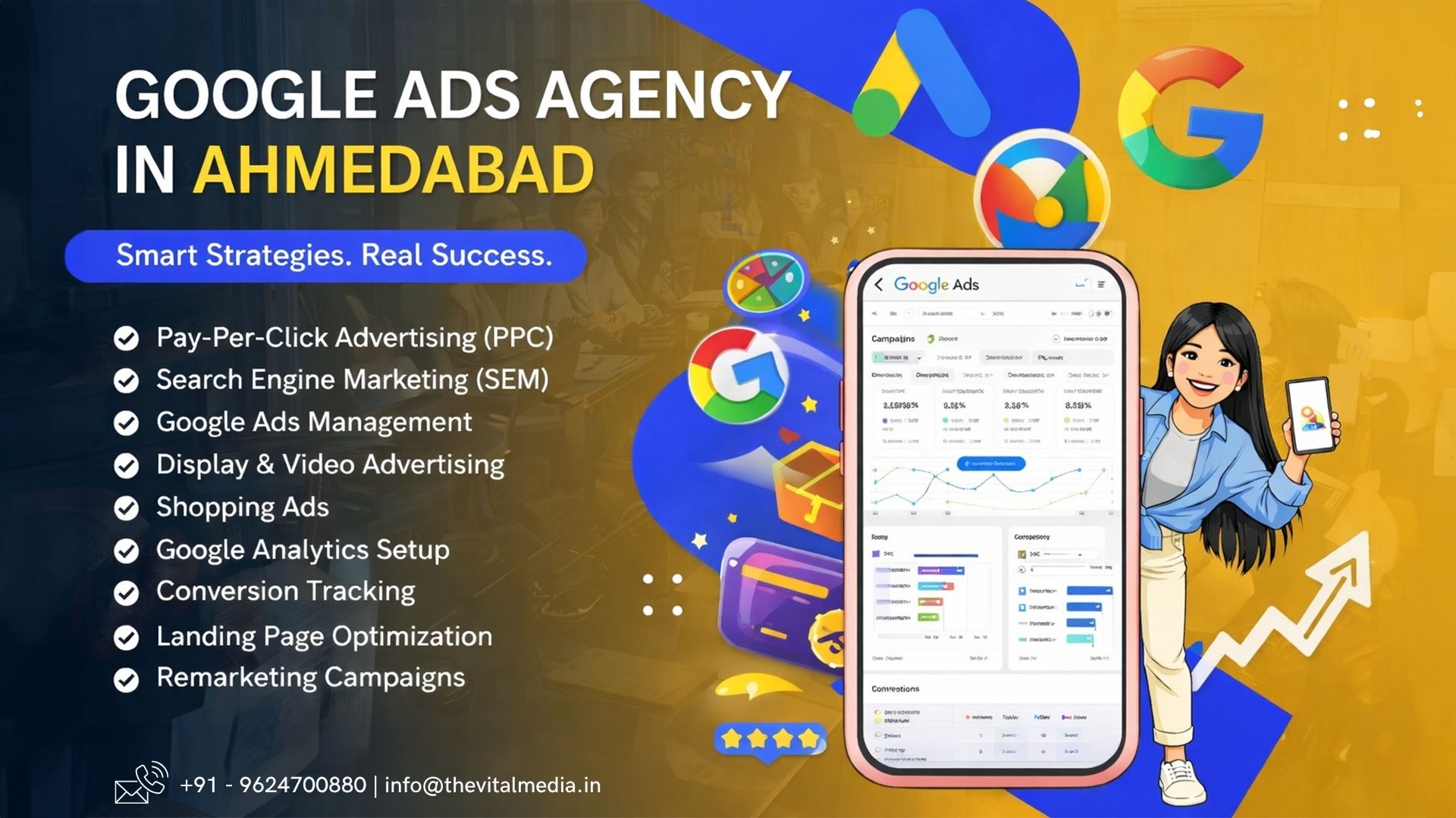 Google Ads Agency in Ahmedabad | The Vital Media