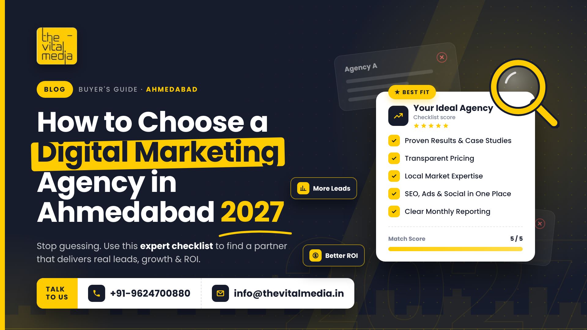 How to Choose a Digital Marketing Company in Ahmedabad | The Vital Media