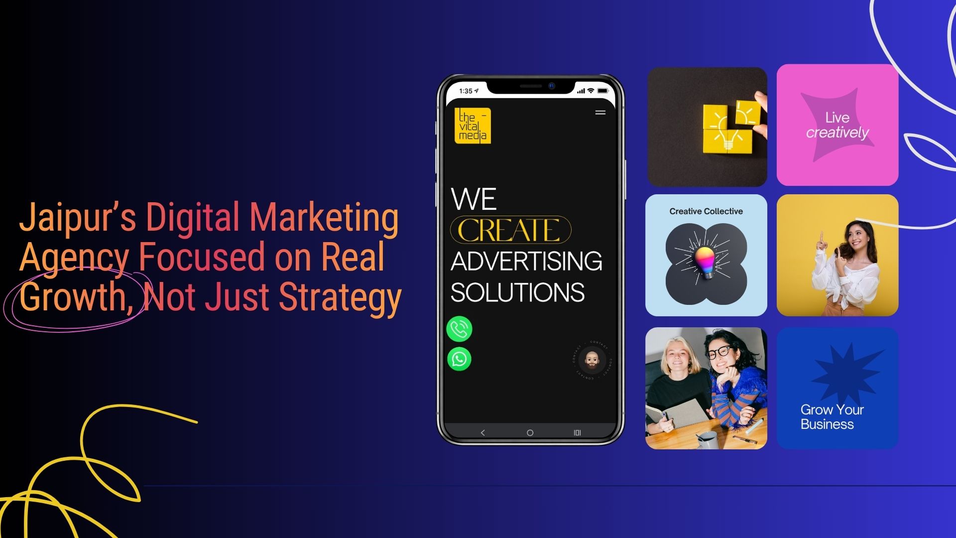 Jaipurs Digital Marketing Agency Focused on Real Growth | The Vital Media 