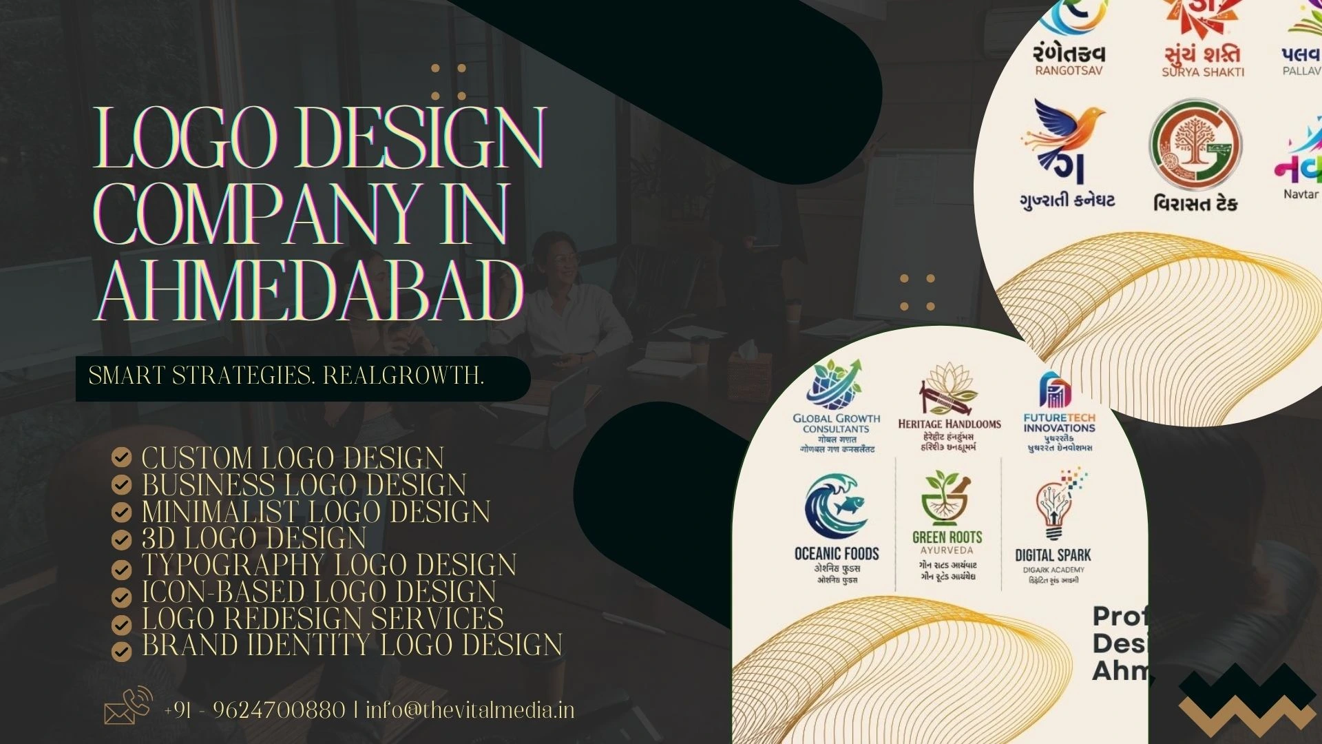 Logo Design Company in Ahmedabad | The Vital Media