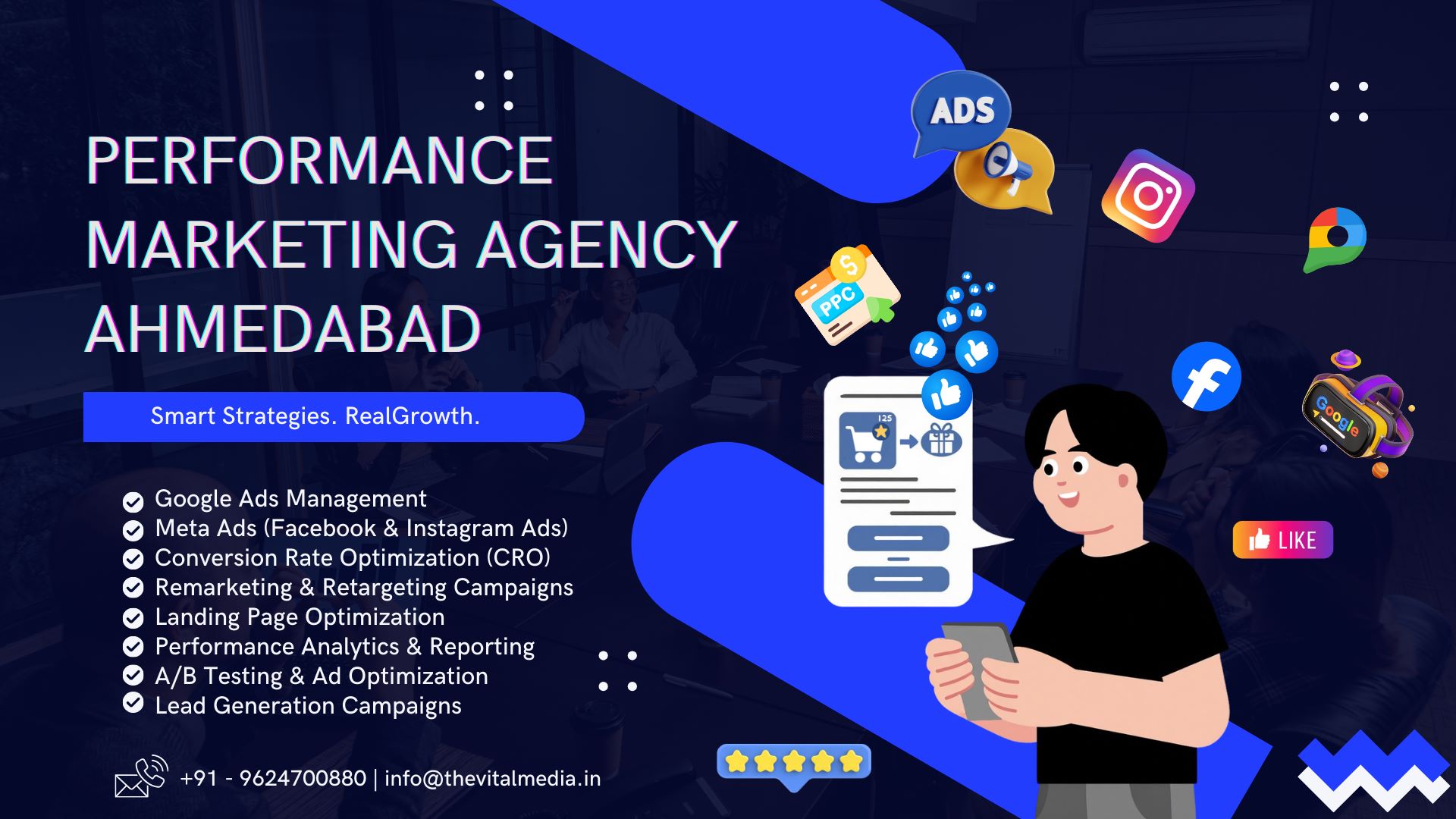 Performance Marketing Agency in Ahmedabad | The Vital Media