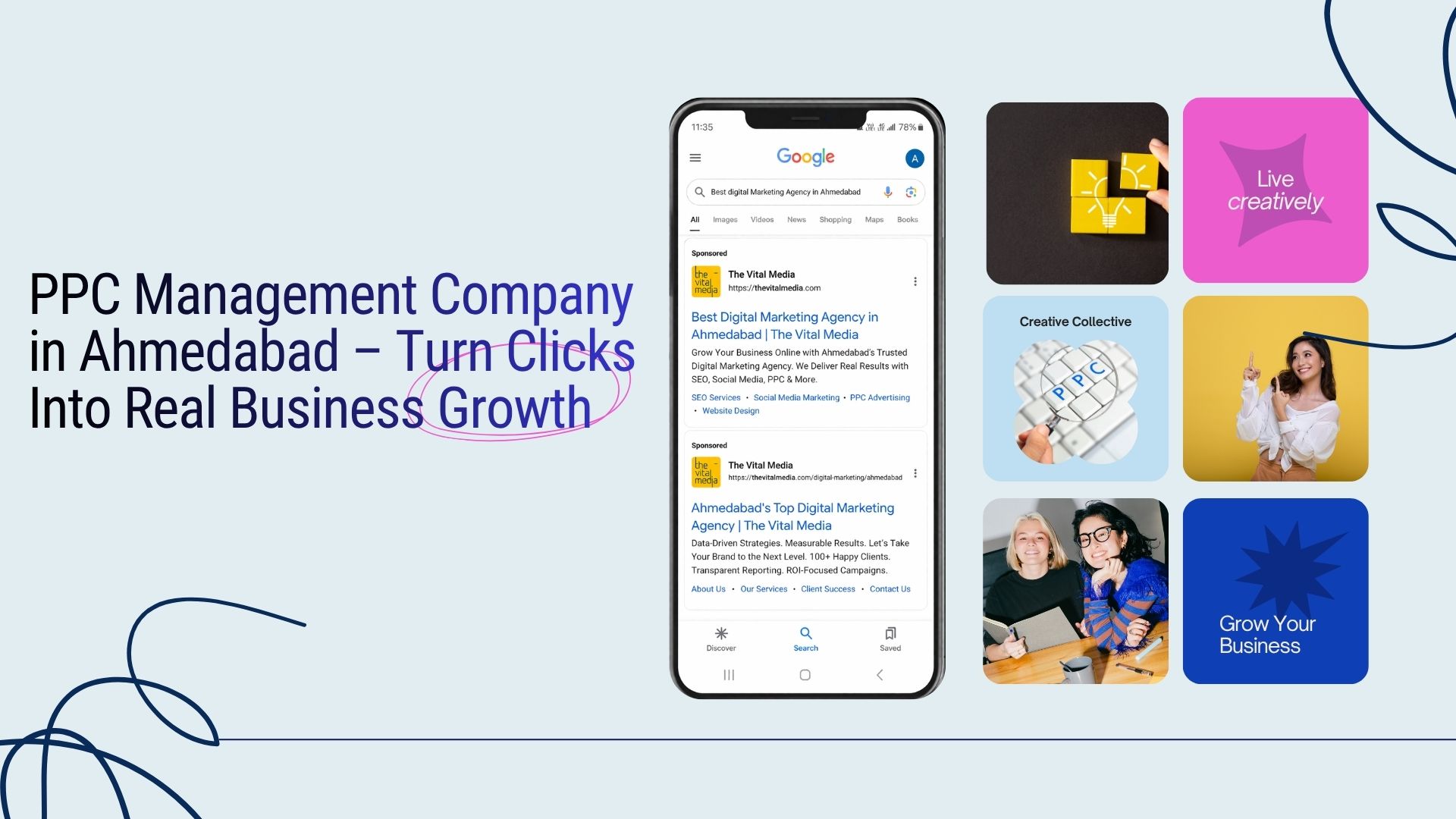 PPC Management Company in Ahmedabad – Turn Clicks Into Real Business Growth | The Vital Media 