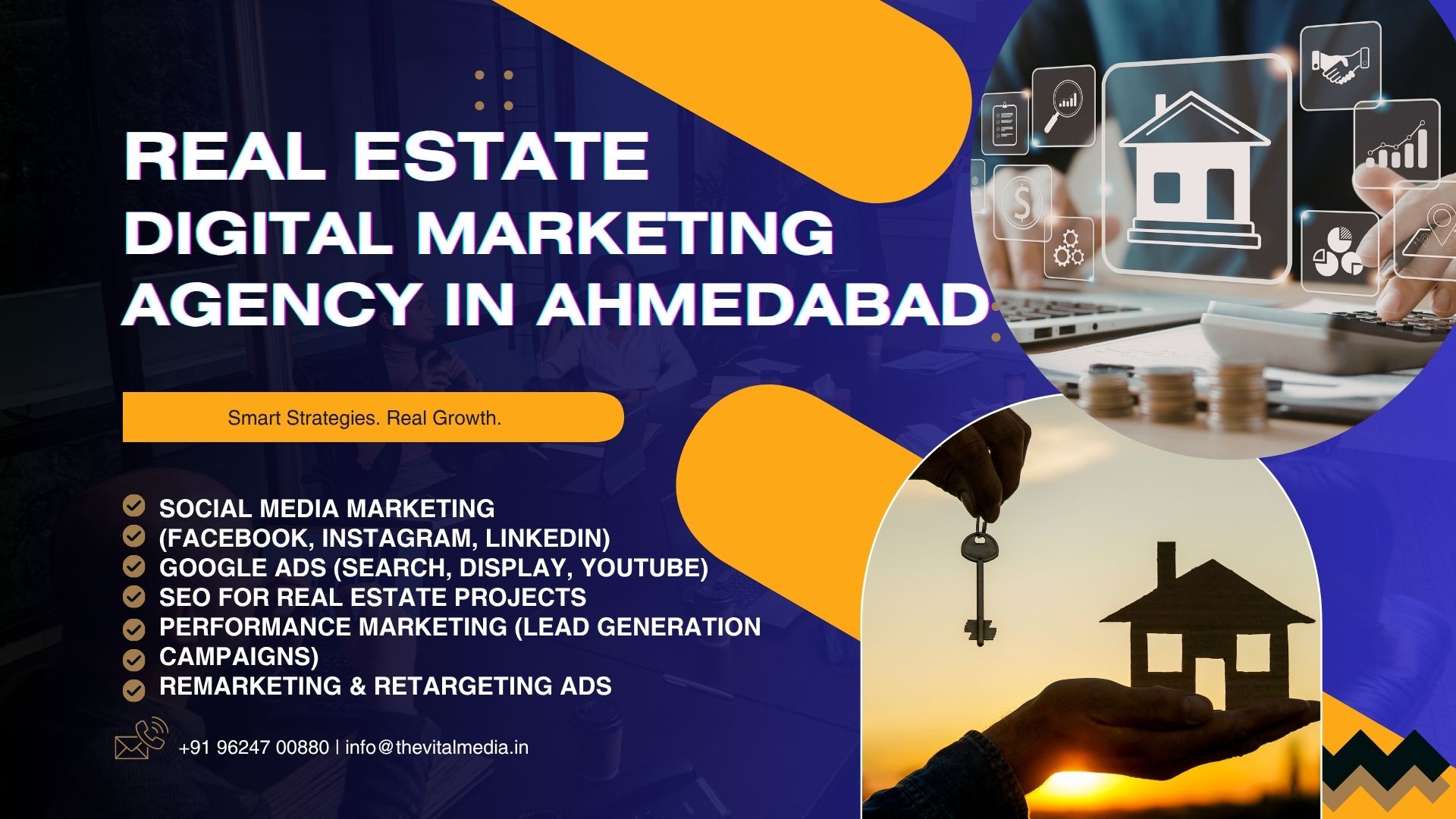 Real Estate Digital Marketing Agency in Ahmedabad | The Vital Media