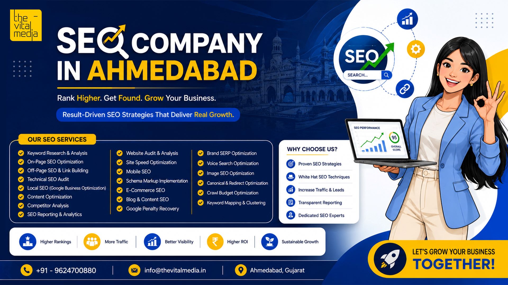 SEO Company in Ahmedabad | The Vital Media