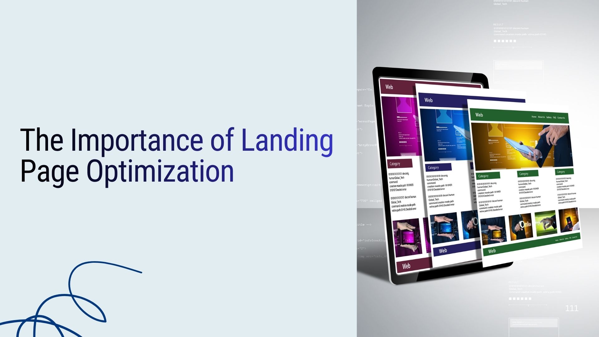 The Importance of Landing Page Optimization | The Vital Media